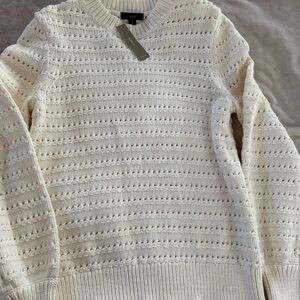 J. Crew Ivory Sweater